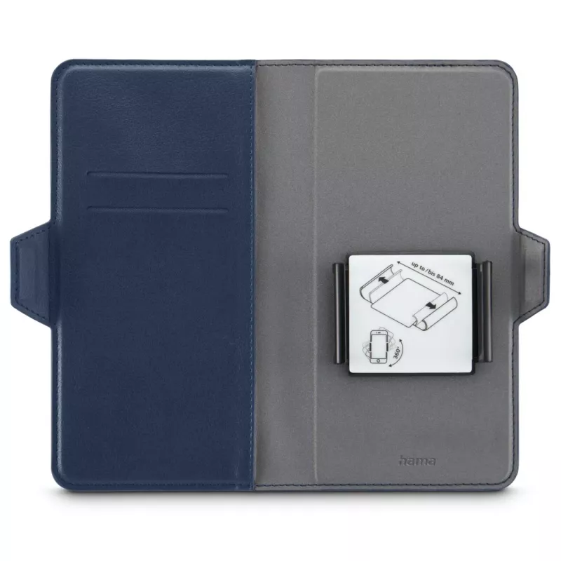 Hama 00118894 capa para telemóvel 17 cm (6,7 polegadas) tipo carteira azul