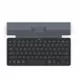 Hama Travel 600 QWERTZ alemão Bluetooth preto, cinzento-escuro
