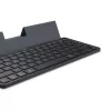 Hama Travel 600 QWERTZ alemão Bluetooth preto, cinzento-escuro