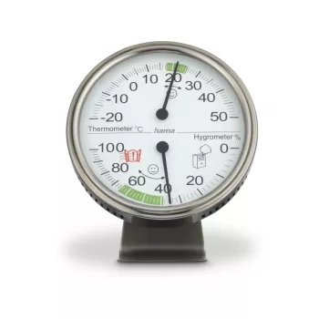 Hama Tahiti sensor de temperatura e humidade interior termómetro ambiente mecânico