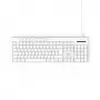 Teclado Hama CK-200 Home/Escritório USB QWERTZ alemão branco