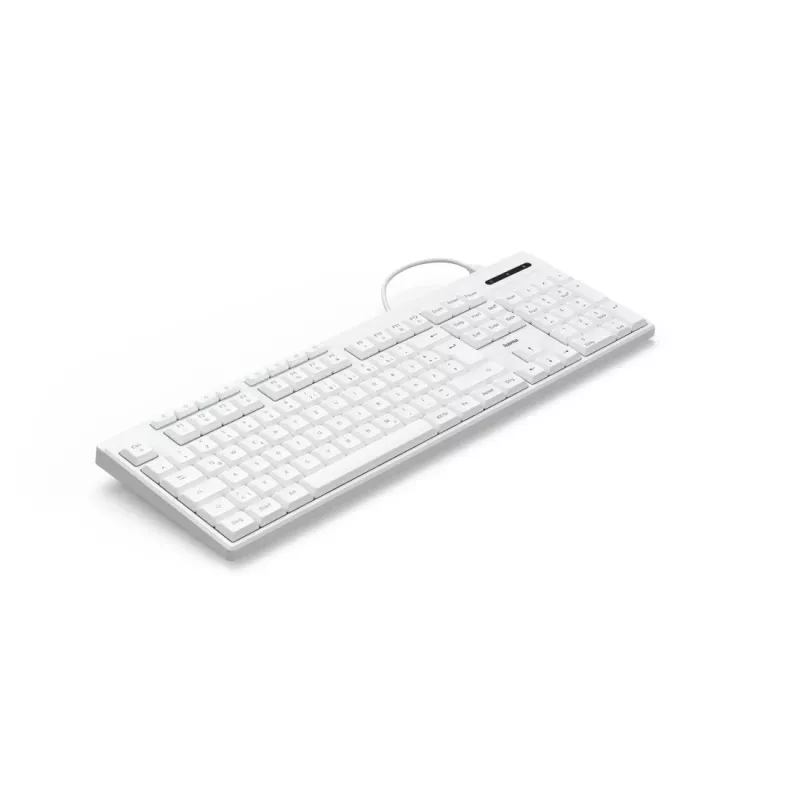 Teclado Hama CK-200 Home/Escritório USB QWERTZ alemão branco