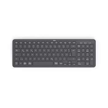 Teclado Hama WK-300 Home/Escritório RF sem fios + Bluetooth QWERTZ preto