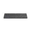 Teclado Hama WK-300 Home/Escritório RF sem fios + Bluetooth QWERTZ preto