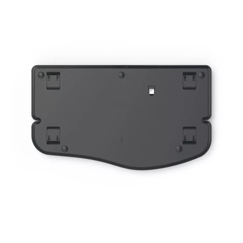 Hama WK-900 Ergo teclado sem fios multidispositivo dividido, LED, QWERTZ, preto