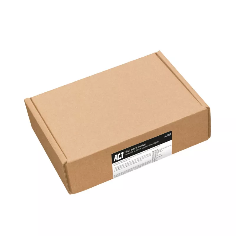 Recetor ACT AC7853 HDMI sobre CATx – recetor para sinal HDMI sobre Ethernet até 150 m