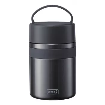 Caixa térmica Lurch 00240844, 0,8 L, cinzento, até 12 h de isolamento, 110×110×190 mm