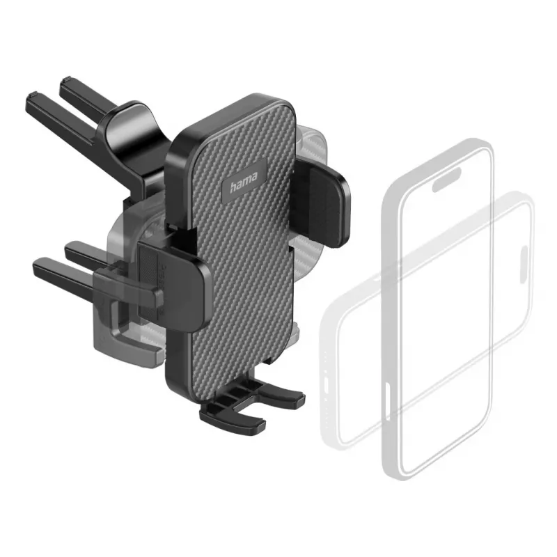 Suporte Hama 00201974 passivo para telemóvel/smartphone preto