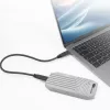 Caixa para SSD ACT USB 40 Gbit/s M.2 2280 NVMe / PCIe, sem ferramentas