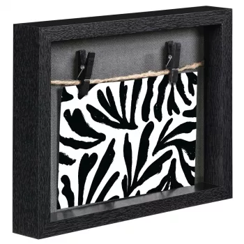 Moldura individual Hama Muro preto