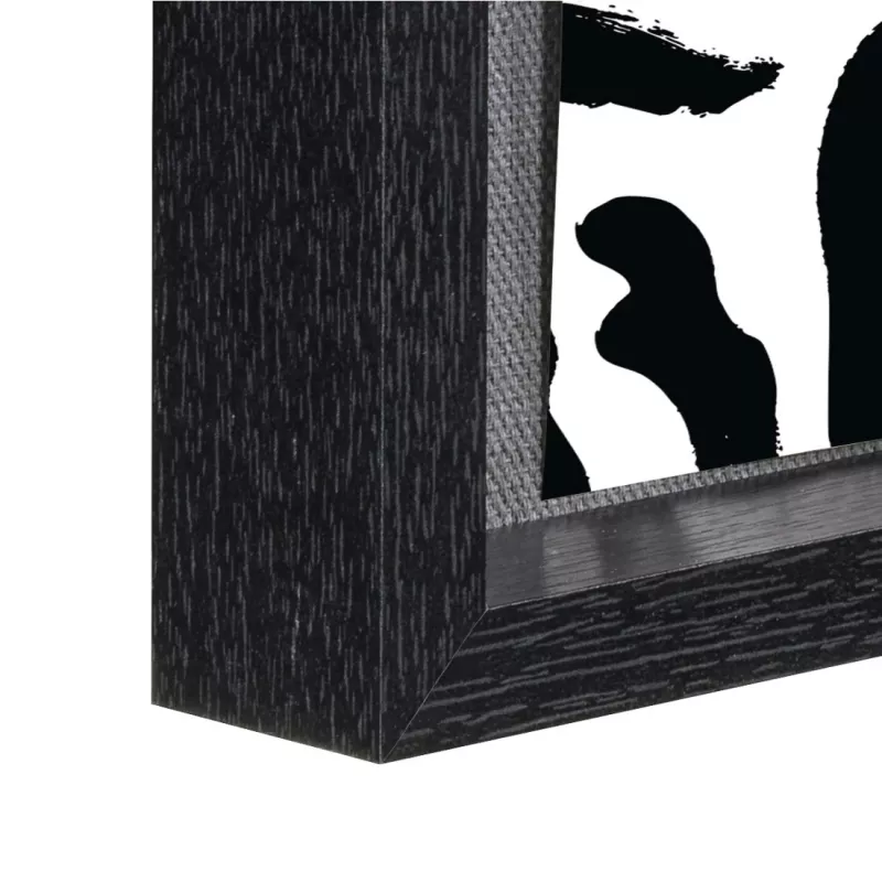 Moldura individual Hama Muro preto
