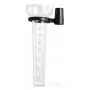Hama 00185863 pluviómetro 3,5 cm preto, transparente