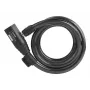 Hama 00178136 cadeado para bicicleta preto 1200 mm cadeado de cabo
