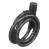 Hama 00178136 cadeado para bicicleta preto 1200 mm cadeado de cabo
