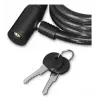 Hama 00178136 cadeado para bicicleta preto 1200 mm cadeado de cabo