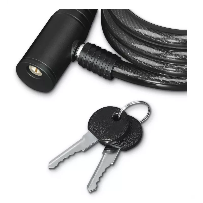 Hama 00178136 cadeado para bicicleta preto 1200 mm cadeado de cabo