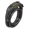 Hama 00178135 cadeado para bicicleta preto 1200 mm cadeado de cabo
