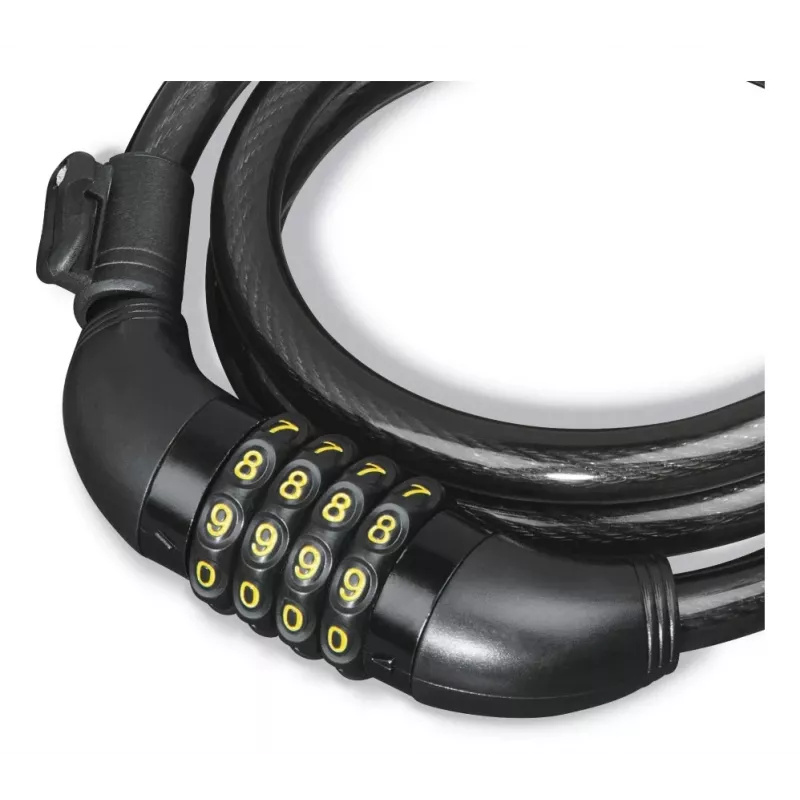 Hama 00178135 cadeado para bicicleta preto 1200 mm cadeado de cabo