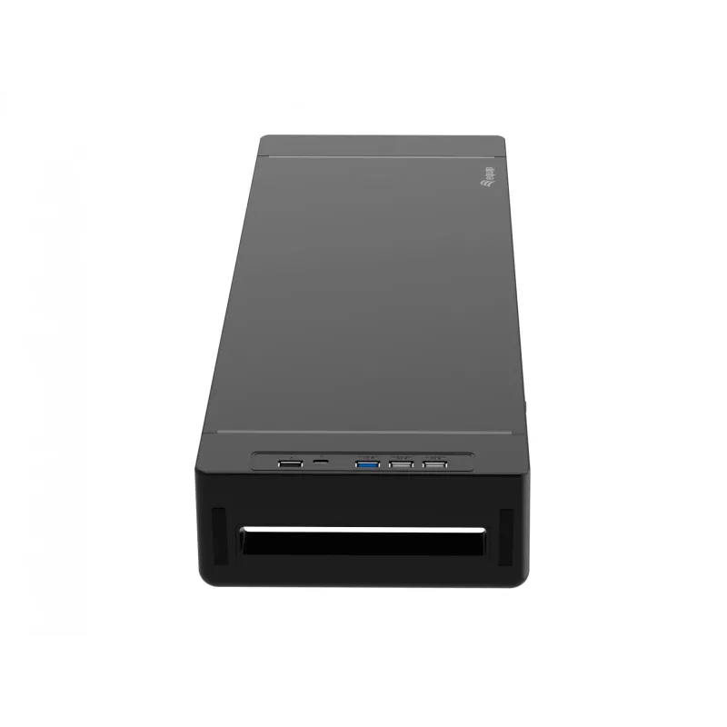 Suporte para monitor EQUIP suporte ergonómico para monitor com USB (USB-A x4, USB-C x1), autónomo, 25 kg, preto
