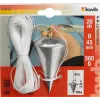 KWB 177850 Prumo 300 g com fio de 20 m