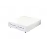 Equip 351011 gaveta de caixa POS, 4 compartimentos para notas / 8 para moedas, RJ11, branca