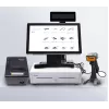 Equip 351011 gaveta de caixa POS, 4 compartimentos para notas / 8 para moedas, RJ11, branca