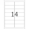 Etiquetas de endereço Premium HERMA 5076 A4 99,1x38,1 mm