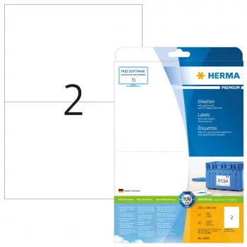 Etiqueta de impressora autoadesiva HERMA Labels Premium A4 5064