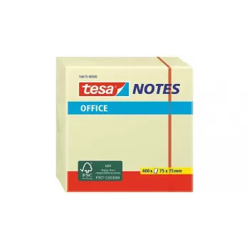 Notas autocolantes TESA 56675 quadradas amarelas 400 folhas