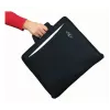 WEDO personal organizer 58 601 — pasta de documentos em plástico e poliéster para A4 com porta-cartões de visita, preto