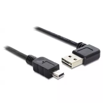 Cabo USB DeLOCK 5m USB 2.0 A - Mini-USB m/m 83381 preto