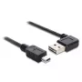 Cabo USB DeLOCK 5m USB 2.0 A - Mini-USB m/m 83381 preto
