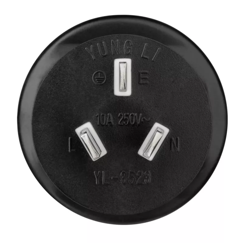 Adaptador de viagem Hama 00108882 tipo F para tipo I (AU) preto