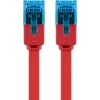Cabo patch Wentronic CAT6a U/UTP 3 m, ficha/ficha RJ-45, dourado, U/UTP (96333)