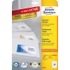 Etiquetas autoadesivas Avery Zweckform 6173 retangular permanente branco — 720 unid.