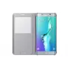 Capa para telemóvel Samsung EF-CG928 tipo carteira prateada