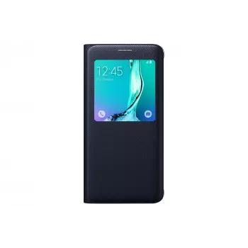 Capa para telemóvel Samsung EF-CG928 tipo flip preta, azul