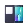 Capa para telemóvel Samsung EF-CG928 tipo flip preta, azul