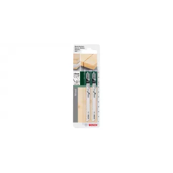 Bosch 2 609 256 724 lâmina para serra de vaivém/serra sabre/serra sabre lâmina de serra de vaivém aço carbono (HCS) 2 unid.