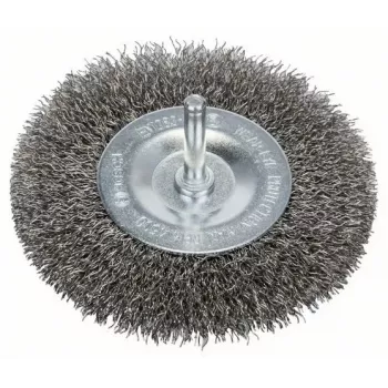 Roda de escova de arame Bosch 2 608 622 124 10 cm Diâmetro da haste 6 mm