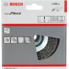 Escova de polir Bosch Clean for Metal Tapered Brushes Crimped Wire