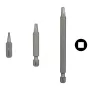 Conjunto de bits de aparafusar Bosch extra duro, 3 unid., 25 mm comprimento, haste hexagonal 1/4