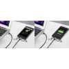 Cabo USB Renkforce RF-4600467 0,5m USB A USB C/Micro-USB B/Lightning cinzento