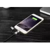 Cabo USB Renkforce RF-4600467 0,5m USB A USB C/Micro-USB B/Lightning cinzento