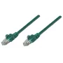 Intellinet 737111 cabo de rede patch, Cat6A, 20 m, S/FTP (PiMF), RJ45, sem halogéneos, moldado, sem ganchos, IEEE 802.3af, verde