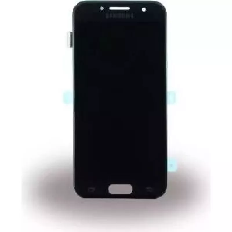 Unidade de ecrã para Samsung Galaxy A3 2017 OEM GH97-19732A — ecrã de substituição preto