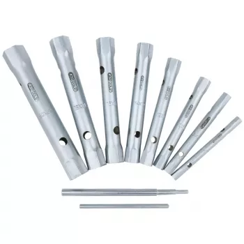 KS Tools Classic 518.0900 Conjunto de chaves de tubo, 10 unid., 6x7-20x22 mm
