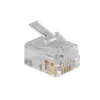 Ficha modular ACT RJ12 (6P/6C) para cabo plano