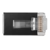 Conector modular blindado ACT RJ45 (8P/8C) para cabo redondo com condutores flexíveis