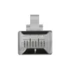 Conector modular blindado ACT RJ45 (8P/8C) CAT6 para cabo redondo com condutores maciços ou flexíveis